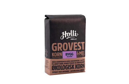 Holli Mølle Økologisk bygg, helkorn 1 KG