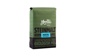 Holli Mølle Økologisk hvete, grov sammalt 1 KG