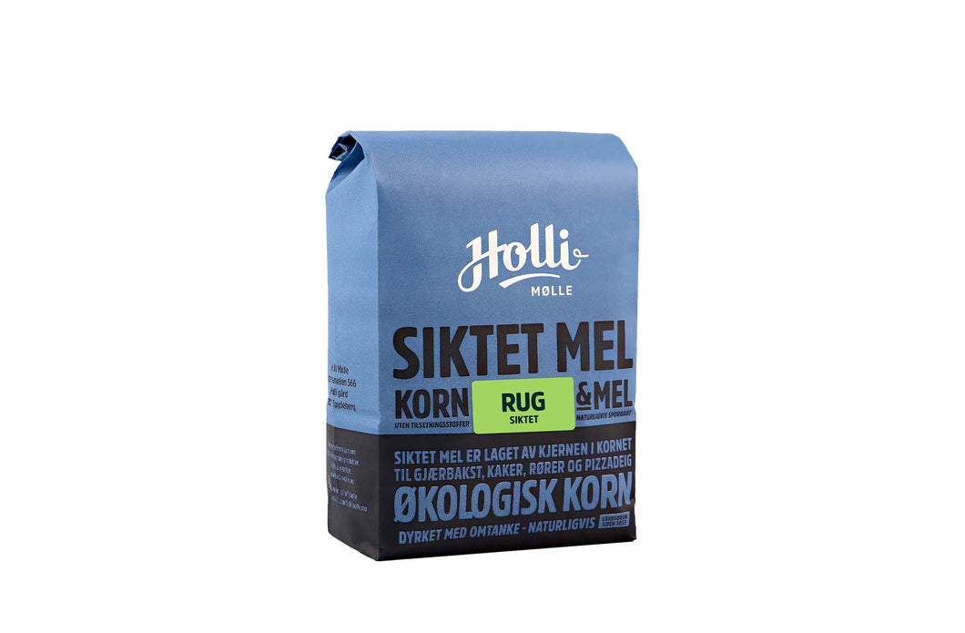 Holli Mølle Økologisk rug, siktet