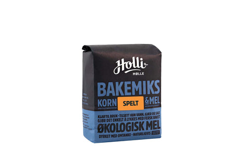 Holli Mølle Økologisk spelt bakemiks 1 KG