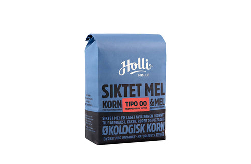 Holli Mølle Økologisk Tipo 00 kjempedurum, siktet 1 KG